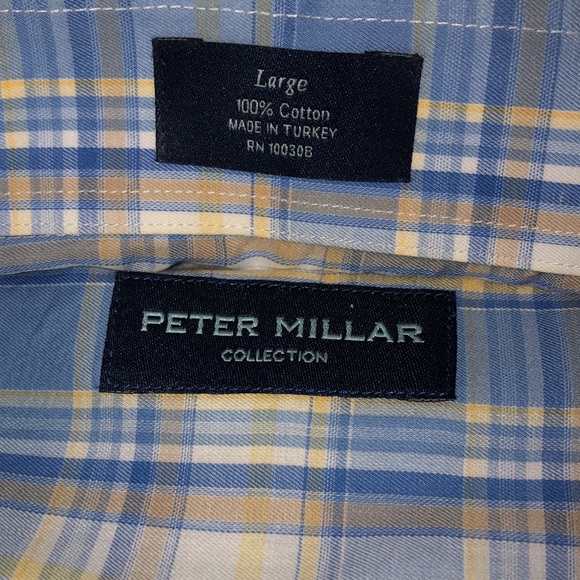 Peter Millar Button Down Large - Picture 3 of 5